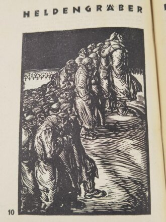 Die Kameradschaft - Blätter für Heimabendgestaltung der HJ, 15. April 1936, Folge 7 "Sie starben damit wir leben" 16 Seiten, A5