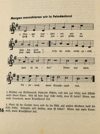 Die Kameradschaft - Blätter für Heimabendgestaltung der HJ, 15. April 1936, Folge 7 "Sie starben damit wir leben" 16 Seiten, A5