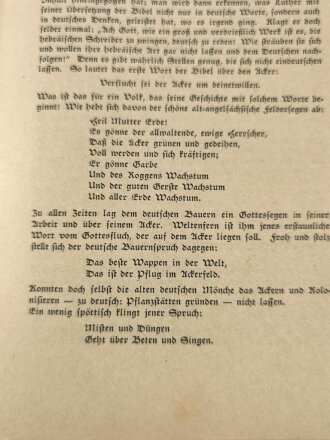 Die Kameradschaft - Blätter für Heimabendgestaltung der HJ, 23. Dezember 1936, Folge 23 "Das Jahr des Bauerns" 16 Seiten, A5