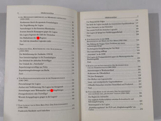 Deutsche in der Fremdenlegion 1870 - 1965, Mythen und Realitäten, Eckard Michels, DIN A5, 362 Seiten, aus Raucherhaushalt