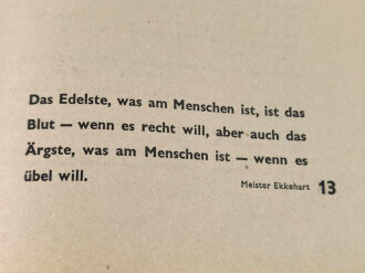 Die Kameradschaft - Blätter für Heimabendgestaltung der HJ, 29. Januar 1936, Folge 2 "Das Erbe im Blut" 16 Seiten, A5