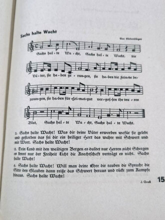 Die Kameradschaft - Blätter für Heimabendgestaltung der HJ, 2. September 1936, Folge 6 "Deutscher im fremden Land" 16 Seiten, A5