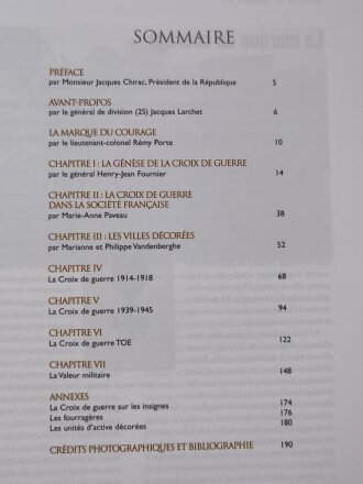 "La Marque du Courage", Preface de Monsieur...