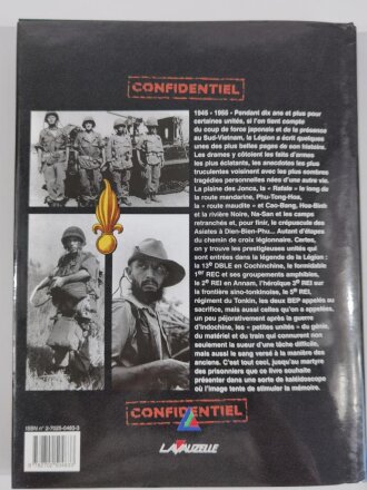 " La Legion en Indochine 1945 - 1955", Pierre Dufour, DIN A4, 197 Seiten, aus Raucherhaushalt