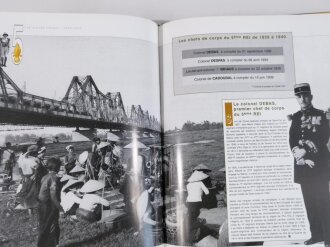"5eme Etranger", Historique du regiment du Tonkin, Tome 1 : Indochine 1883 - 1946 (Lavauzelle), commandement de la Legion etrangere DIN A4, 125 Seiten, aus Raucherhaushalt