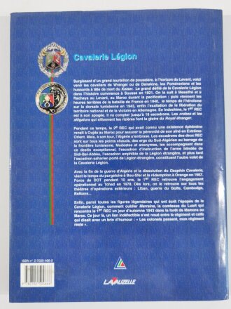 "Cavalerie Legion", Pierre Dufour, DIN A4, 205 Seiten, aus Raucherhaushalt