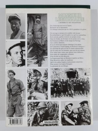 "Monsieur Legionnaire", General (c.r ) Jean Hallo, DIN A4, 348 Seiten, aus Raucherhaushalt