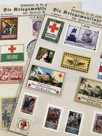 Deutsches Rotes Kreuz, "Die Kriegswohlfahrtsmarken...