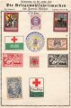 Deutsches Rotes Kreuz, "Die Kriegswohlfahrtsmarken der Zentral-Mächte" 1.Folge und 3. Folge