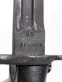 U.S. 2.Weltkrieg, Seitengewehr für M1 Garant, Kammermäßig gekürztes Stück .Hersteller SA 1921