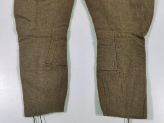 U.S. WWI wool pants. Has most likely seen some use after the war