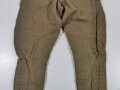 U.S. WWI wool pants. Has most likely seen some use after the war