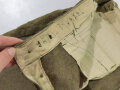 U.S. WWI wool pants. Has most likely seen some use after the war