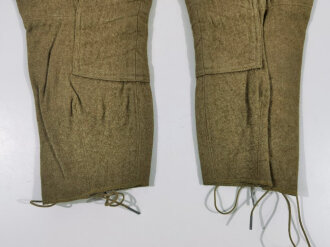 U.S. WWI wool pants. Used, good condition, label faded