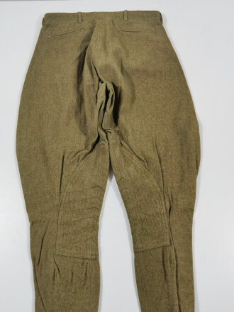 U.S. WWI wool pants. Used, good condition, label faded