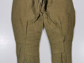 U.S. WWI wool pants. Used, good condition, label faded