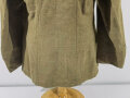 U.S. WWI AEF Model 1917 Tunic, member of the Third Army. One overseas stripe, good condition