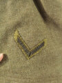 U.S. WWI AEF Model 1917 Tunic, member of the Third Army. One overseas stripe, good condition