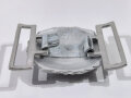 Kriegsmarine Schloß für die Paradefeldbinde der Beamten. Aluminium 60 mm. Hersteller FLL . Sie erhalten ein ( 1 )  ungetragenes Stück in sehr gutem Zustand aus altem Herstellerbestand