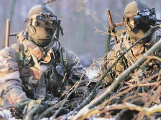 "Les Dragons", 13e Regiment de Dragons Parachutistes, Soldats de L`Ombre, Photographies Jose Nicolas & Philippe Poulet, DIN A4, aus Raucherhaushalt