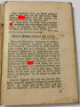 Lieder der Jugend "Uns geht die Sonne nicht unter." datiert 1940, 170 Seiten, DIN A6, stark gebraucht