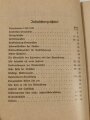 "Taschenbuch für den Radfahrer" blanko, Druckvermerk 1940, 48 Seiten