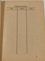 "Taschenbuch für den Radfahrer" blanko, Druckvermerk 1940, 48 Seiten