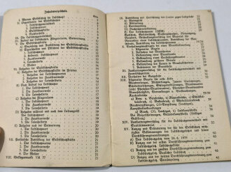"Selbstschutz der Bevölkerung im Luftschutz - Jedes Haus eine Festung", datiert 1938, 48 Seiten, gebraucht, DIN A6
