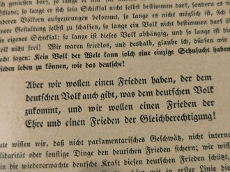 "Görings Bekenntnis zum Reichsluftschutzbund", datiert 1935, 24 Seiten, gebraucht, DIN A5