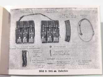 D 1854/3 Strumgewehr 44 (StG 44) Gebrauchsanleitung, REPODUKTION, 16 Seiten, unter DIN A6