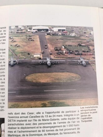 1er Regiment du Train Parachutiste, Par le ciel, partout, pour tous !, Pierre Dufour, DIN A4, 157 Seiten, aus Raucherhaushalt