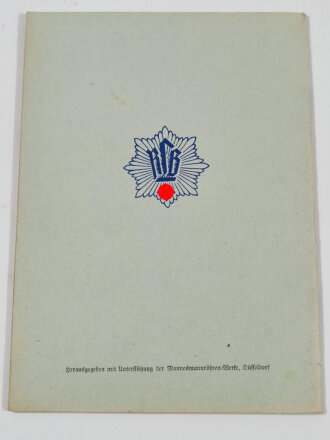 "1000 Worte Luftschutz", datiert 1937, 48 Seiten, DIN A5