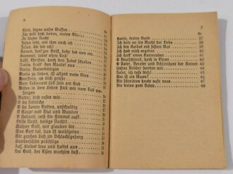 Katholisches Feldgesangbuch, datiert 1939, 95 Seiten, Kleinformat, gebraucht