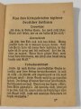 Katholisches Feldgesangbuch, datiert 1939, 95 Seiten, Kleinformat, gebraucht