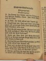 Katholisches Feldgesangbuch, datiert 1939, 95 Seiten, Kleinformat, gebraucht