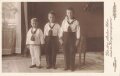 1. Weltkrieg, Ansichtskarte "Die drei ältesten Söhne unseres Kronprinzenpaares"
