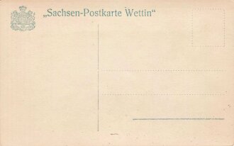 1. Weltkrieg, Ansichtskarte "Das Sächische...