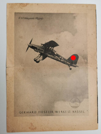 Deutsche Luftwacht Ausgabe Luftwelt Jahr 7, Nr. 23, 1. Dez. 1940