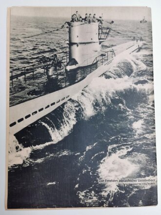 Die Kriegsmarine, Heft 8, zweites Aprilheft 1941 "Der Führer und die Kriegsmarine "