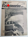 Die Kriegsmarine, Heft 10, zweites Maiheft 1941 "Schlachtschiffe im Frühlingssturm "