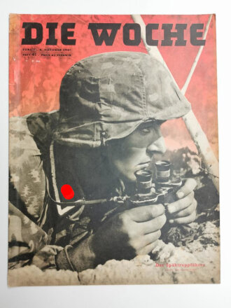 Die Woche, Berlin, 8. Oktober 1941, Heft 41,"Der Spähtruppführer"