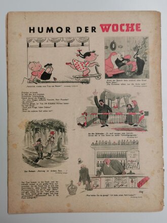 Die Woche, Berlin, 3. Juni 1942, Heft 22,"Nachrichten-HJ in der vormilitärischen Ausbildung", Titelseite gelöst