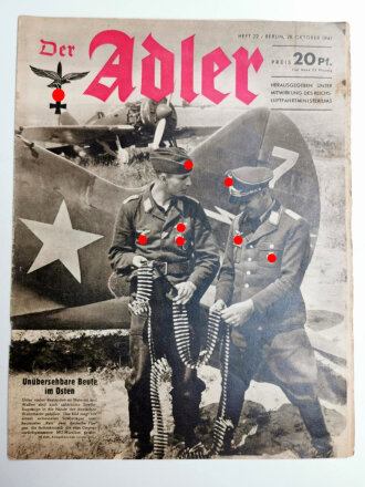 Der Adler "Unübersehbare Beute im Osten", Heft Nr. 22, 28. Oktober 1941
