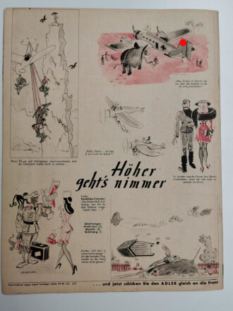 Der Adler "Einer vom Luftwaffen-Spähtrupp", Heft Nr. 2 Juli-Heft 1942