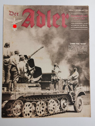 Der Adler "Leichte Flak voran!", 1. Oktober-Heft 1942