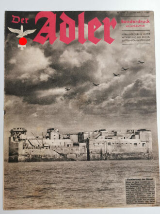 Der Adler Sonderdruck "Flakfestung im Kanal", 2. Juni-Heft 1943
