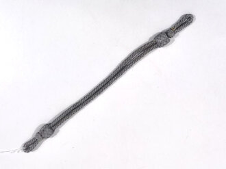 Mützenkordel für eine Schirmmütze III.Reich, Gesamtlänge 31,5 cm