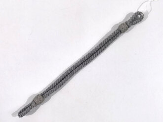 Mützenkordel für eine Schirmmütze III.Reich, Gesamtlänge 30,5cm
