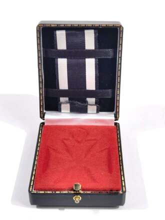 REPRODUKTION, Etui für ein Eisernes Kreuz 2. Klasse 1914 mit Bandabschnitt