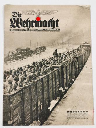Die Wehrmacht "1000 von 657948", Heft Nr. 23,...